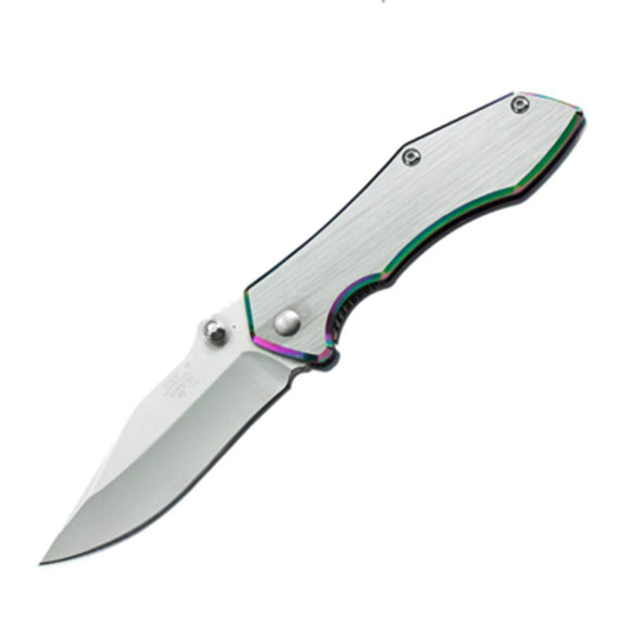 Sanrenmu 7030 162MM 58HRC+ Mini Pocket Folding Knife Outdoor Tactical Fishing EDC Fishing Knife
