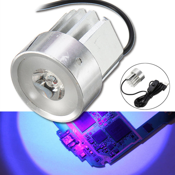 5V USB Ultraviolet Light UV Glue Curing LED Lamp For Phone Circuit Board Repair Home Improvement Tools Kit