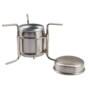Camping Picnic Spirit Alcohol Stove Combustor Portable Stainless Steel BBQ Burner Furnace
