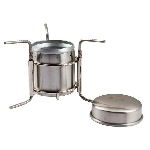 Camping Picnic Spirit Alcohol Stove Combustor Portable Stainless Steel BBQ Burner Furnace