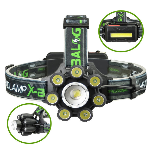 XANES BL-T88-B6 3350LM Headlamp for Cycling Bike Bicycle Hunting Camping Xiaomi Scooter Motorcycle