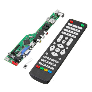 T.RD8503.03 Universal LCD LED TV Controller Driver Board TV/PC/VGA/HDMI/USB With Remote