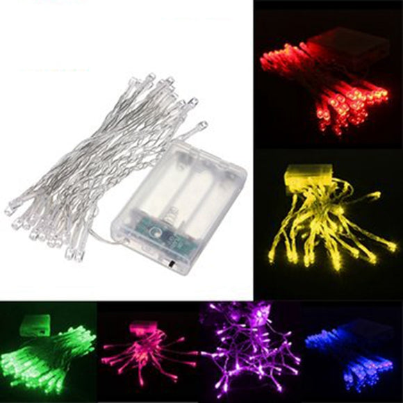 3M 30 LED Battery Powered Christmas Wedding Party String Fairy Light