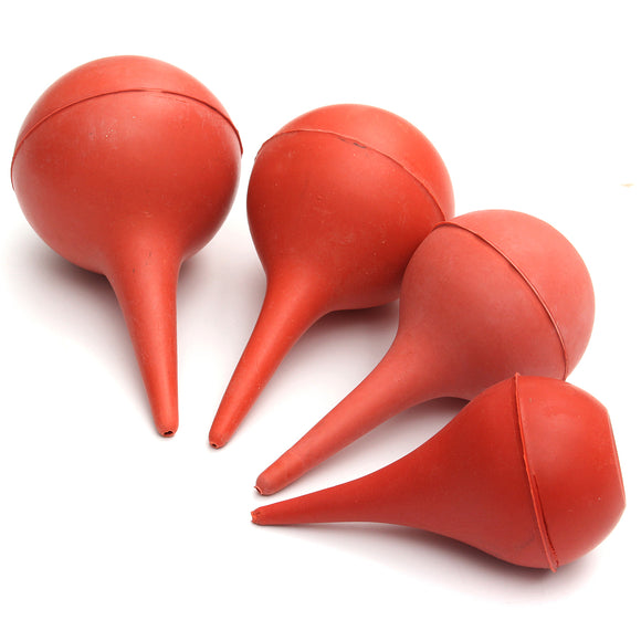 1pcs Red Rubber Suction Bulb Ear Syringe Washing Bulb Laboratory Tool 30mL/60mL/90mL/120mL