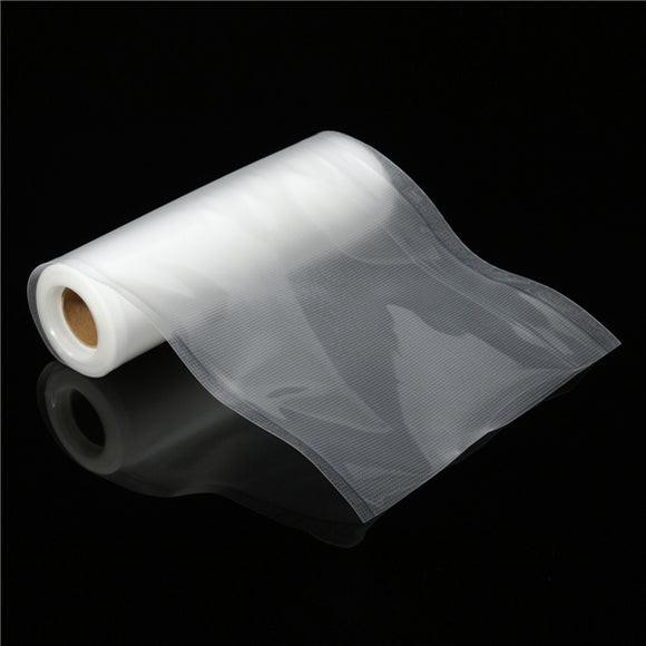 17x500cm Transparent PE Bags Seal Food Storage Vacuum Package Bag