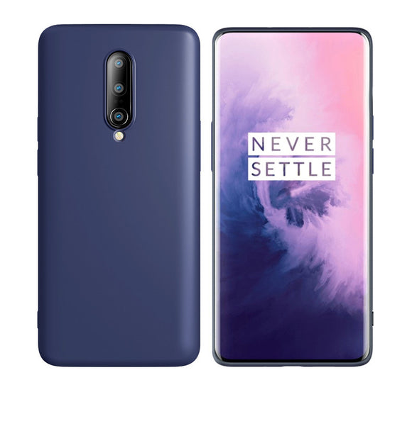 Bakeey Smooth Liquid Silicone Rubber Back Cover Protective Case for Oneplus 7 Pro