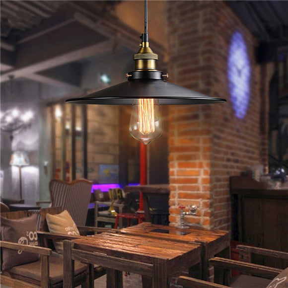 Retro Industrial Iron Vintage Hanging Pendant Lamp Retractable Ceiling Chandelier  Lamp AC220V