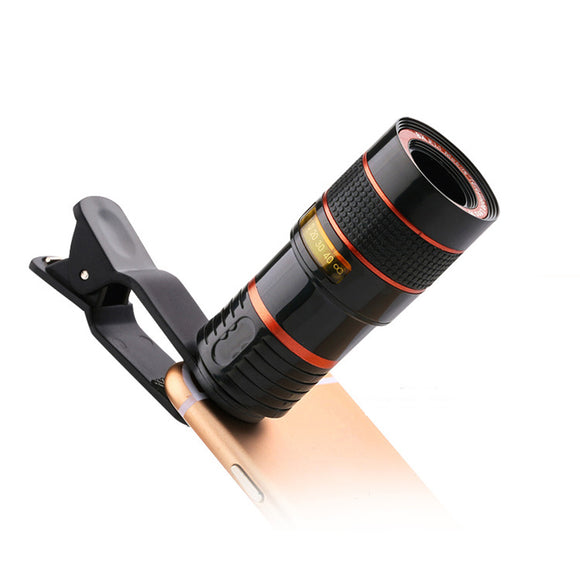 universal clip 8X telephoto lens 8X mobile phone plus lens telescope