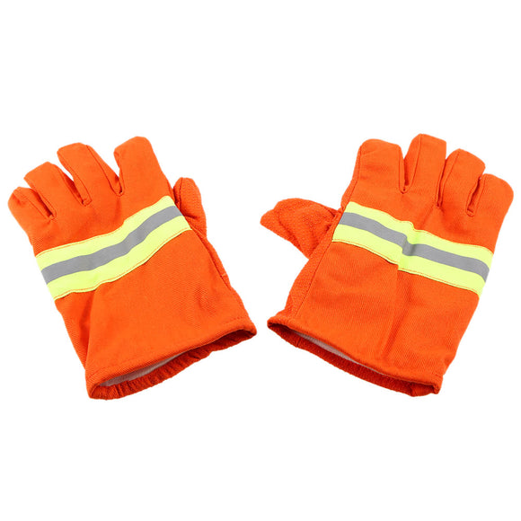 Fire Protective Gloves Fire Proof Heat Proof Waterproof Flame-retardant Non-slip Fire Fighting