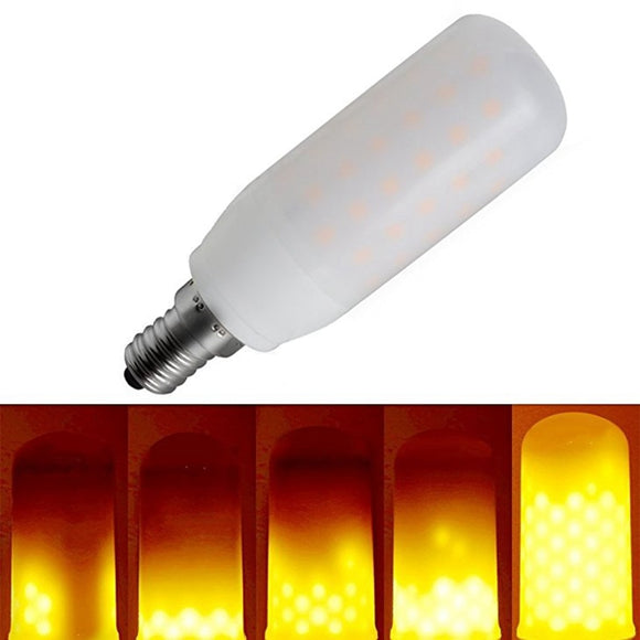 E12 3W Three Modes 1400-1600K 270LM Warm White LED Flame Light Bulb for Lantern Party AC85-265V