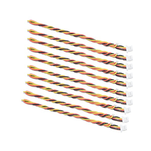 10 PCS AuroraRC 3-Pin SH1.0mm JST Plug Cable 15cm For RC Drone FPV Racing Multi Rotor