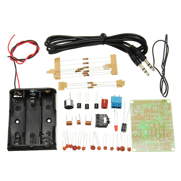 10Pcs FM Transmitter Kit RF-02 Wireless Microphone Parts MP3 Repeater Micro Transmitter