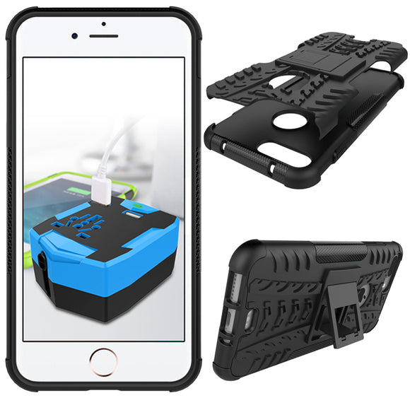 Rugged Kickstand Shockproof Case For iPhone 7 Plus/8 Plus