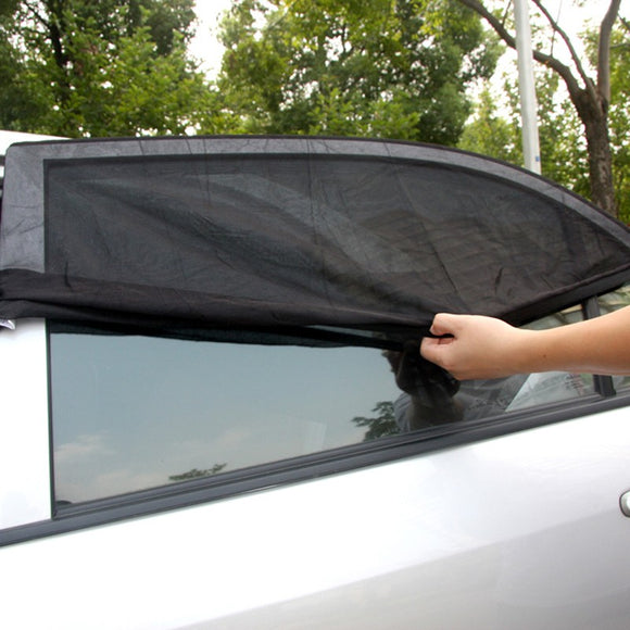 43x21 Inch Car Side Rear Window Shade Sunshade Cover Visor Screen Mesh