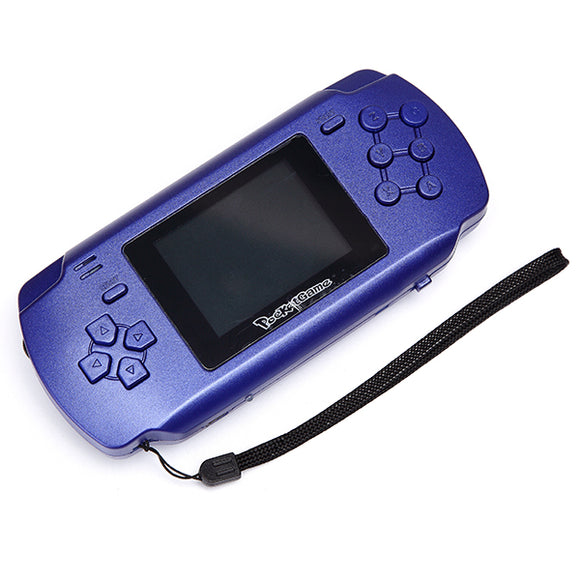 16 Bit MD2 MD3 Pocket Handheld Game Player Built-in 68 Games with Rechargeable Lithium Battery