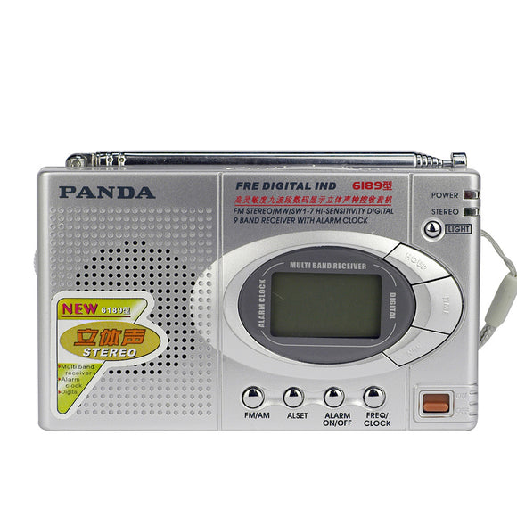 Panda 6189 Mini Portable FM AM SW Radio Semiconductor Radio