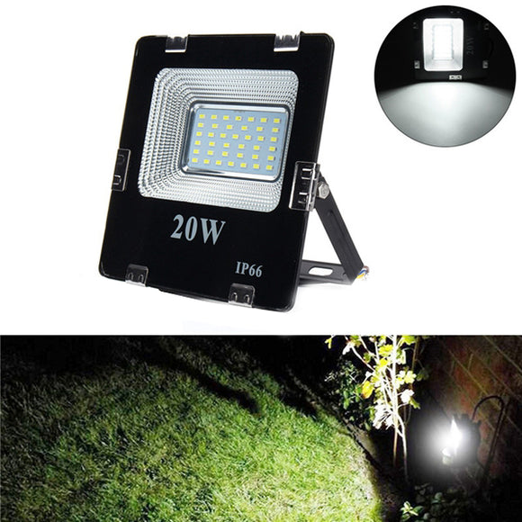 20W SMD5630 LED Aluminium Flood Light Outdoor IP66 Waterproof Yard Garden Landscape Lamp AC180-265V
