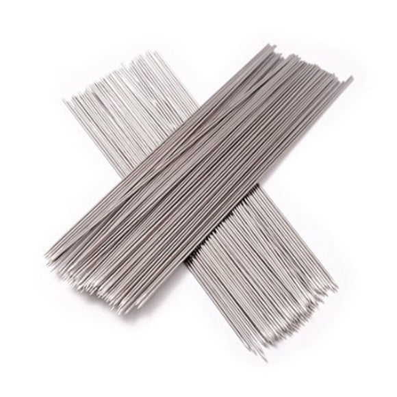 100Pcs Stainless Steel Party Camp BBQ Grill Barbecue Skewers Kebab Needle Stick