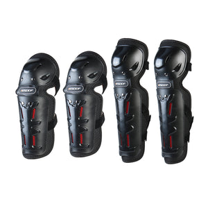 Motorcycle Riding Knee & Elbows Pads Guards Motor Bike Racing Gear Motocross Off Road Bike ATV