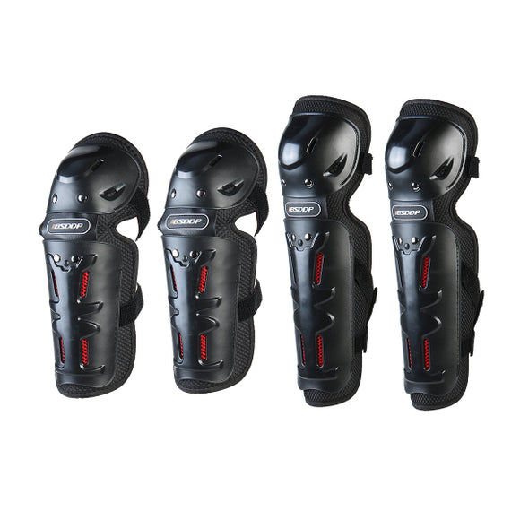 Motorcycle Riding Knee & Elbows Pads Guards Motor Bike Racing Gear Motocross Off Road Bike ATV