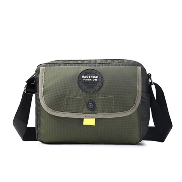 Men Nylon Casual Crossbody Bag Outdoor Travel Shoulder Bag
