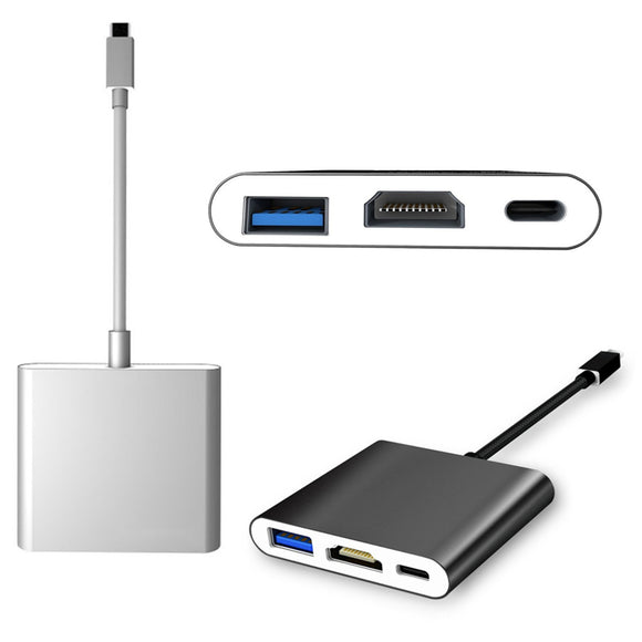 Coov SH350 Portable USB-C Type-C to USB HD Hub Dock for Nintendo Switch NS