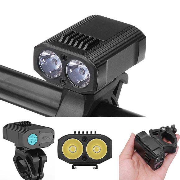 XANES DL14 Cycling Bike Bicycle Xiaomi M365 Electric Scooter Motorcycle E-bike Front Light Headlamp