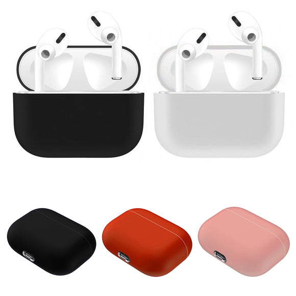 Bakeey Silicone Shockproof Dirtproof Earphone Storage Case for Apple Airpods Pro 2019