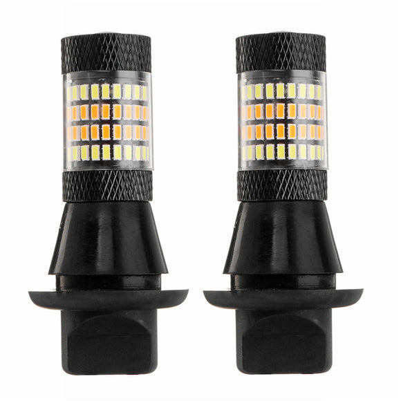 2PCS T20 7443 7440 3014 96LED SMD Car Turn Lights DRL Bulbs Built-In Load Resistor