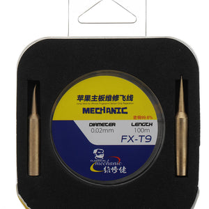 MECHANIC 0.02mm Pure Copper Jump Wire Fly Line Repair Tool for Phone Motherboard Logic Board PCB