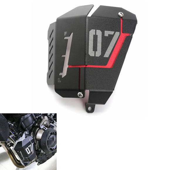 Radiator Water Coolant Resevoir Tank Guard Cover For Yamaha FZ-07 MT-07 2013-17