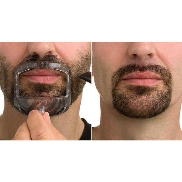 5 Pcs Beard Comb Styling Tools for Men Goatee Shaping Template Beard Shaving Face Care Model