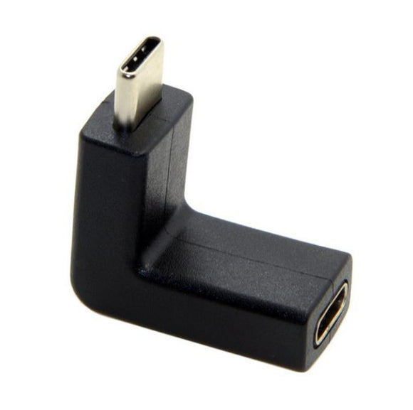 Bakeey 10Gbps 90 Degree USB 3.1 Type-C Male to Female Extension USB-C Adapter Connector