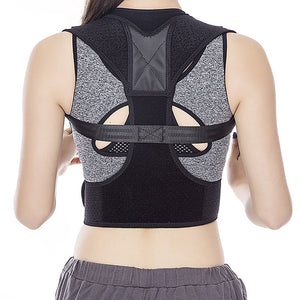 IPRee Adjustable Posture Corrector Polyester Back Support Humpback Correction Belt Strap