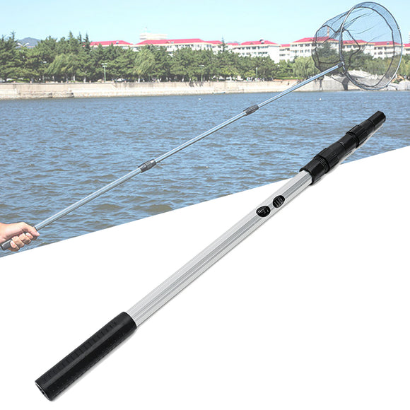 ZANLURE 1.5m/1.9m/2.1m Fishing Landing Pole Boating Lightweight Telescoping Folding Rod