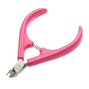 Pink Cuticle Nippers Manicure Tool Nail Art Dead Skin Cutter Clipper