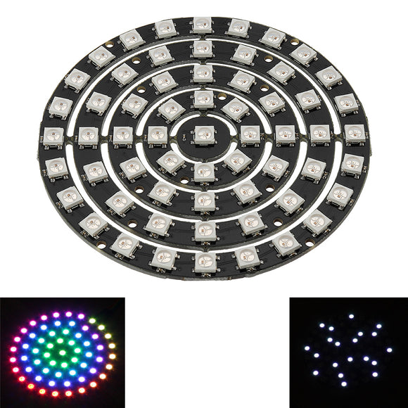 Duinopeak 61 Bit WS2812 5050 RGB LED Intelligent Full Color Ring Development Board