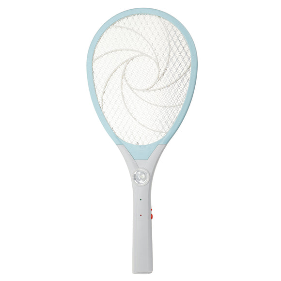 Electric Bug Zapper Racket Mosquito Fly Swatter Killer Insect Rechargeable With LED Lamp