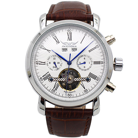 JARAGAR A540 Full Calendar Automatic Mechanical Watch Business Style Men Watches