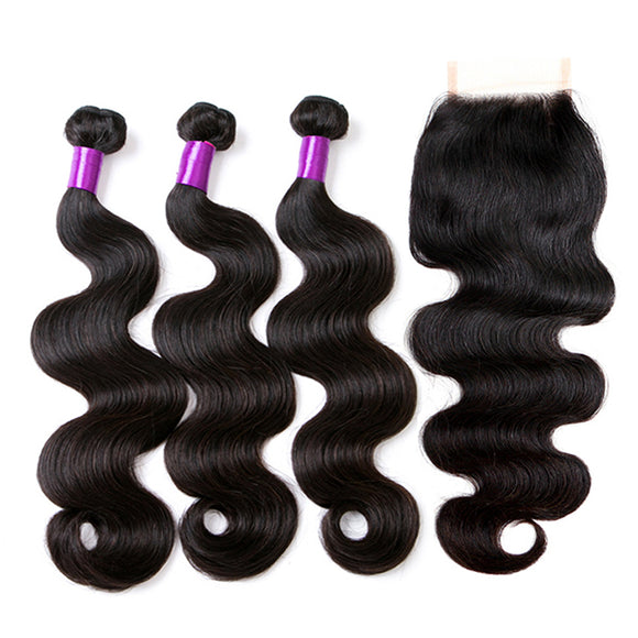 1 Bundle Brazilian Body Wave Wig 100% Lace Human Virgin Hair Extensions Lace Frontal Natural Wave Hair Wigs