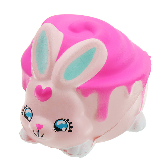 Meistoyland Squishy 8cm Slow Rising Squeeze Toy Stress Rabbit Animal Gift Collection