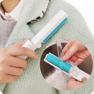 Portable Folding Reusable Washable Sticky Picker Cleaner Lint Roller Pet Hair Remover Brush