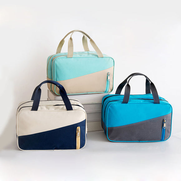 Waterproof Travel Storage Bag Dry Wet Separation Outdooors Hang Bag Nylon Cosmetic Wash bag