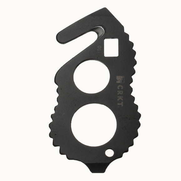 4 In 1 Outdoor EDC Multi-functional Rope Cutter Pocket Tool Stainless Steel Survival Kit