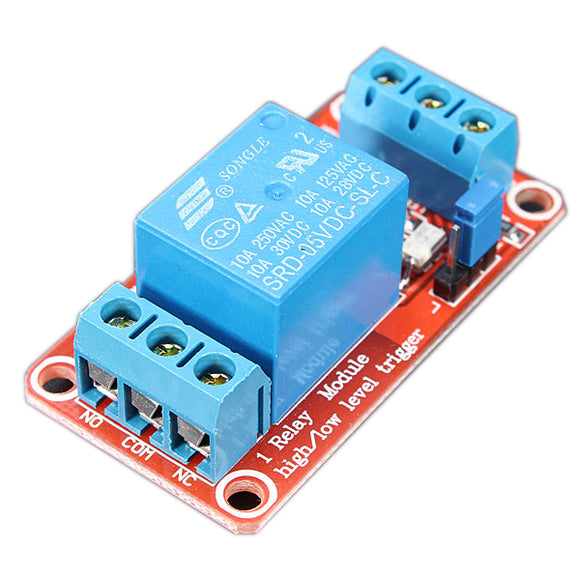 5V 1 Channel Level Trigger Optocoupler Relay Module For Arduino