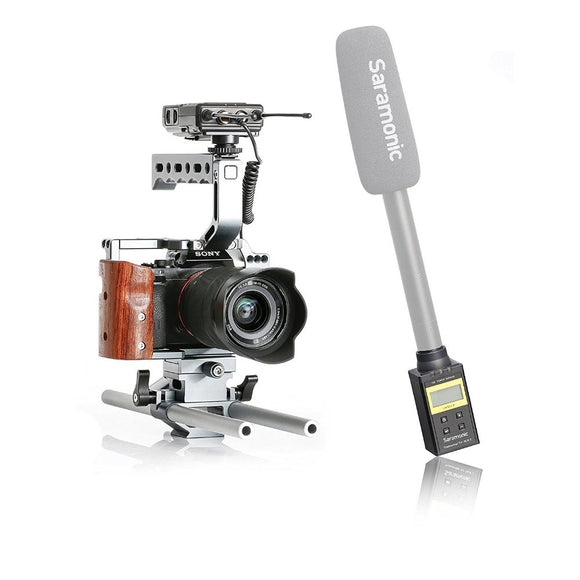 Saramonic UwMic9 TX-XLR9 UHF 514MHz-596MHz Wireless Microphone Transmitter for XLR Microphone DSLR Camera Professional Photography