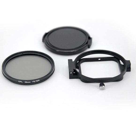 LINGLE 58mm CPL Filter Lens for Gopro Hero 5 Black Waterproof Housing Case