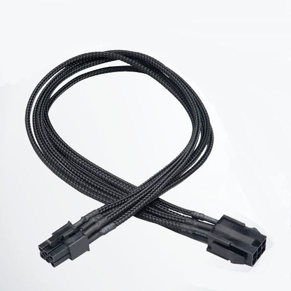 Akasa AK-CBPW07- 40BK 40cm 6Pin Female to Male VGA Power Extension Cable