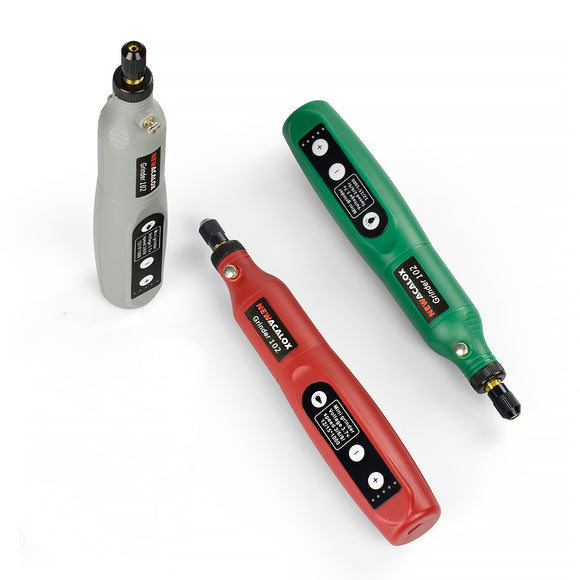 NEWACALOX USB Charging Variable Speed Mini Grinder Machine Rotary Tools Kit Grinder