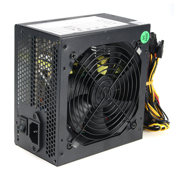 ATX 600W PC Power Supply Modular 12V SLI Power Supply Illuminated Fan USA